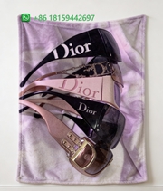 Dior Throw Blankets